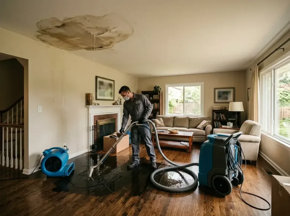attic-pipe-burst-ceiling-drip-008 — frequently asked questions, Water Damage Restoration & Carpet Care in Beavercreek, OH